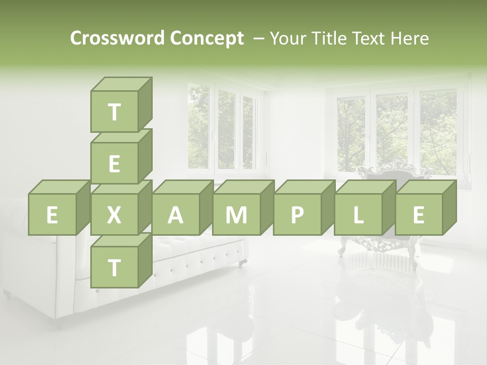 Antique Furnished Tiled PowerPoint Template