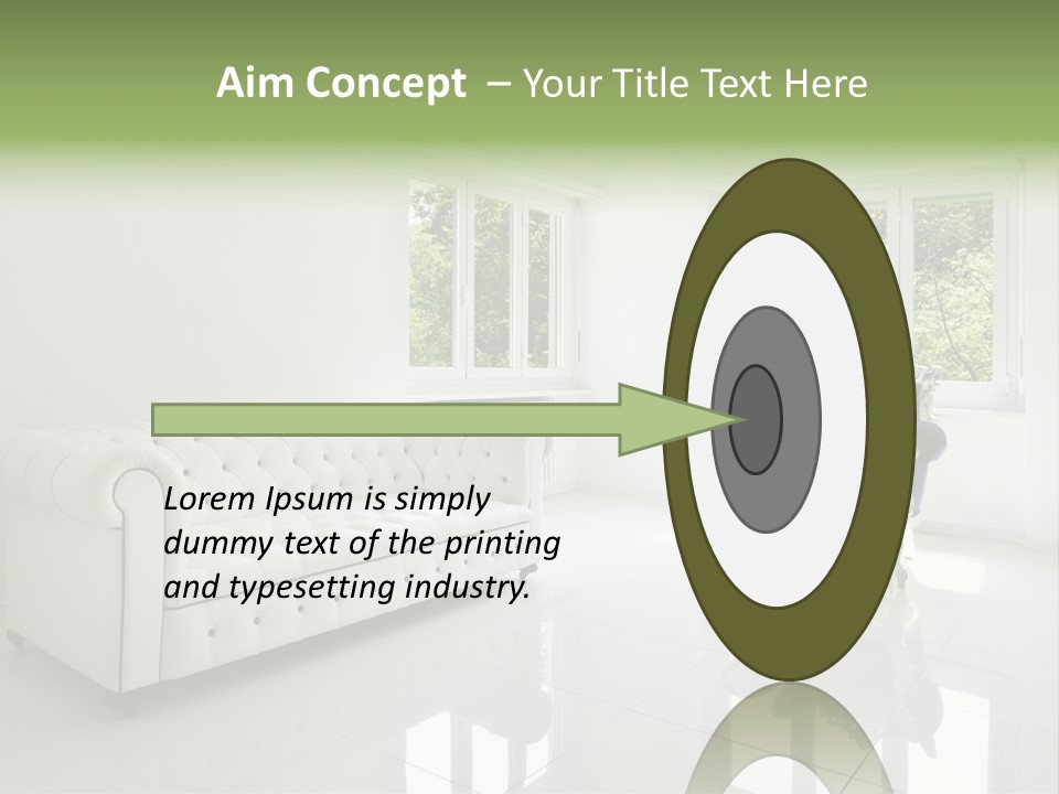 Antique Furnished Tiled PowerPoint Template