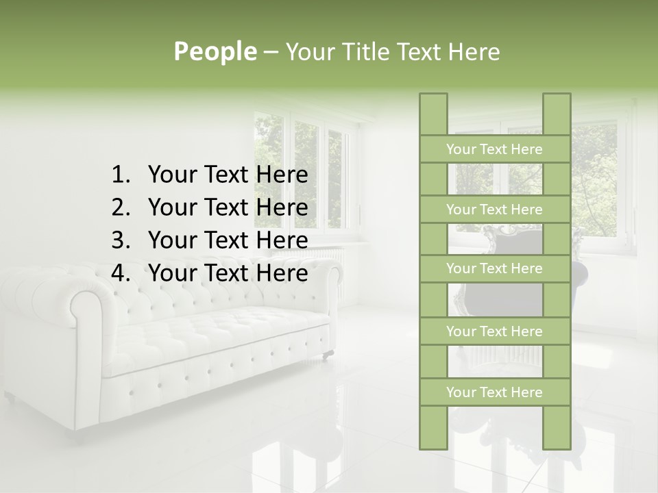 Antique Furnished Tiled PowerPoint Template