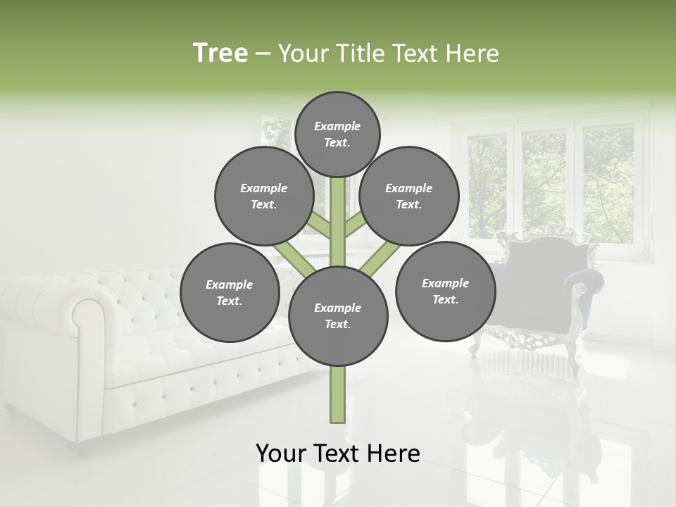 Antique Furnished Tiled PowerPoint Template