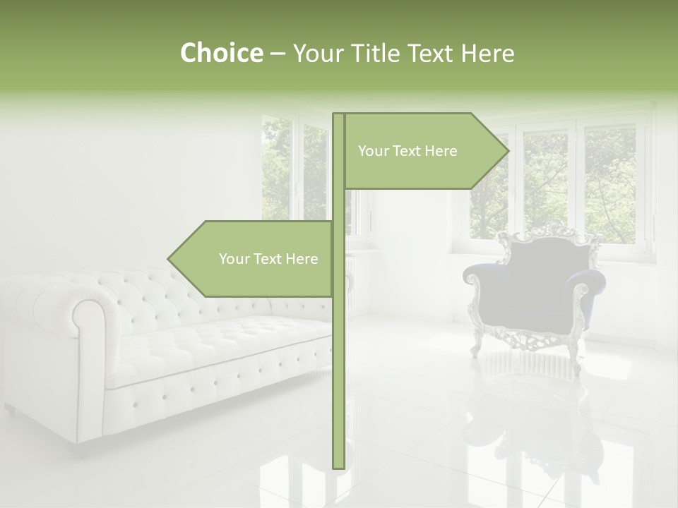 Antique Furnished Tiled PowerPoint Template