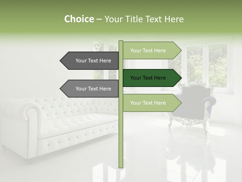 Antique Furnished Tiled PowerPoint Template