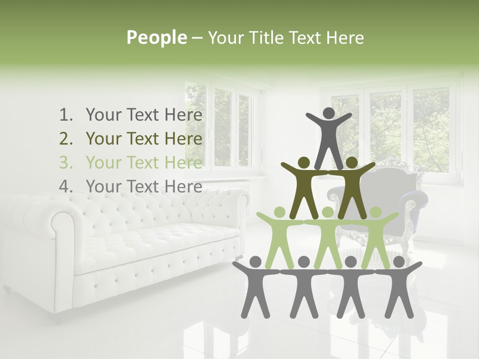 Antique Furnished Tiled PowerPoint Template