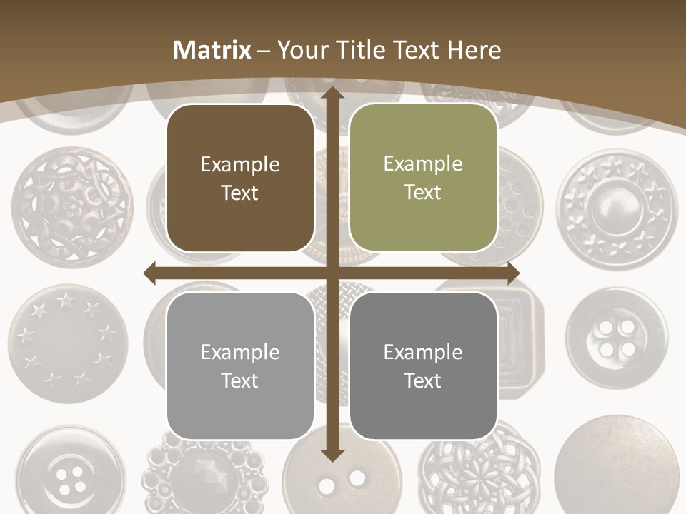 Many Sew Dressmaking PowerPoint Template