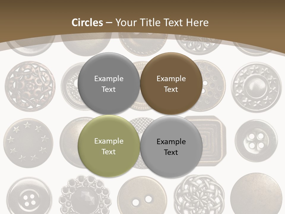 Many Sew Dressmaking PowerPoint Template