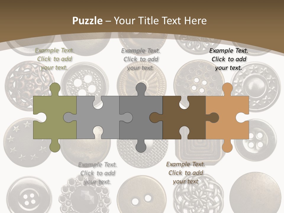 Many Sew Dressmaking PowerPoint Template