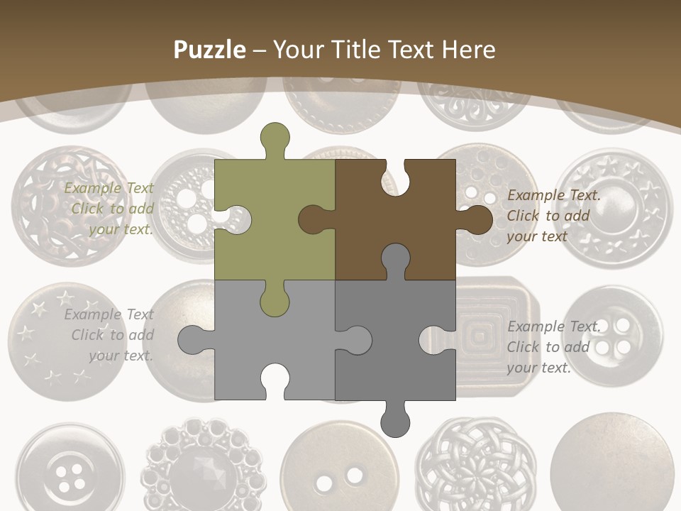 Many Sew Dressmaking PowerPoint Template