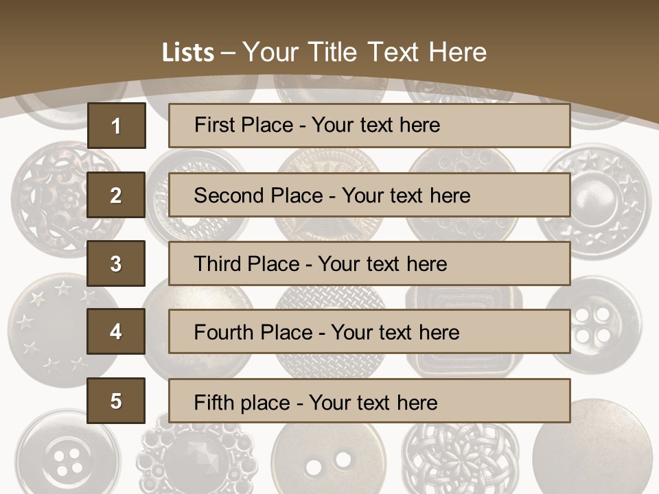 Many Sew Dressmaking PowerPoint Template