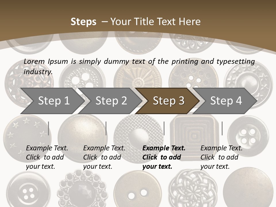 Many Sew Dressmaking PowerPoint Template