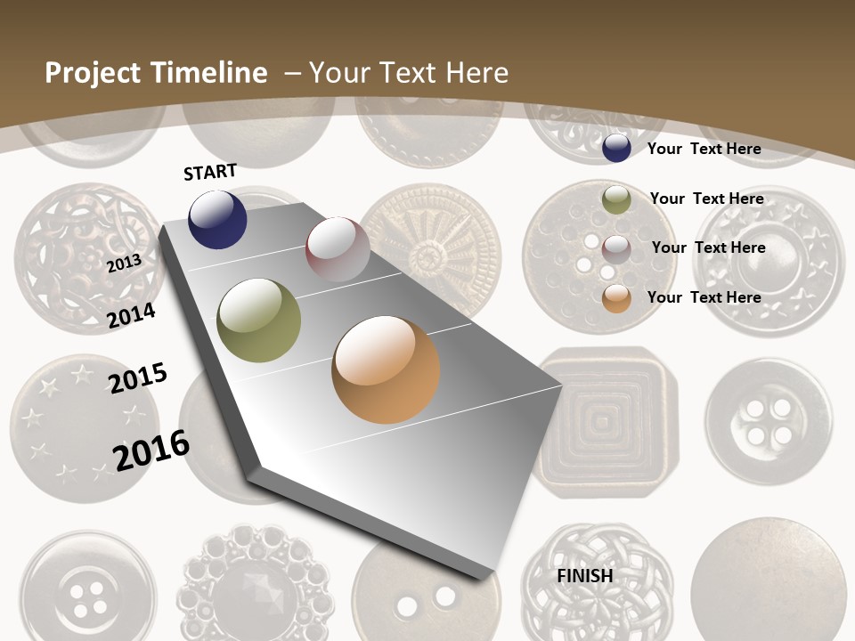 Many Sew Dressmaking PowerPoint Template