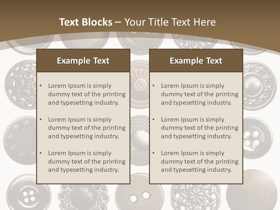 Many Sew Dressmaking PowerPoint Template