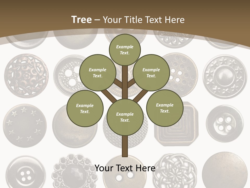 Many Sew Dressmaking PowerPoint Template