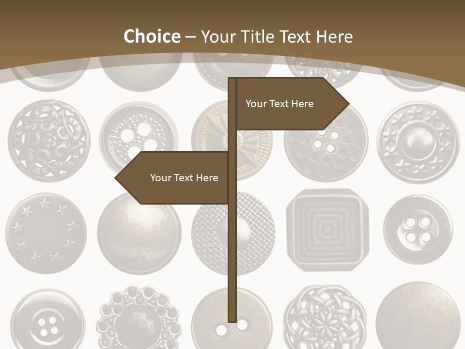 Many Sew Dressmaking PowerPoint Template