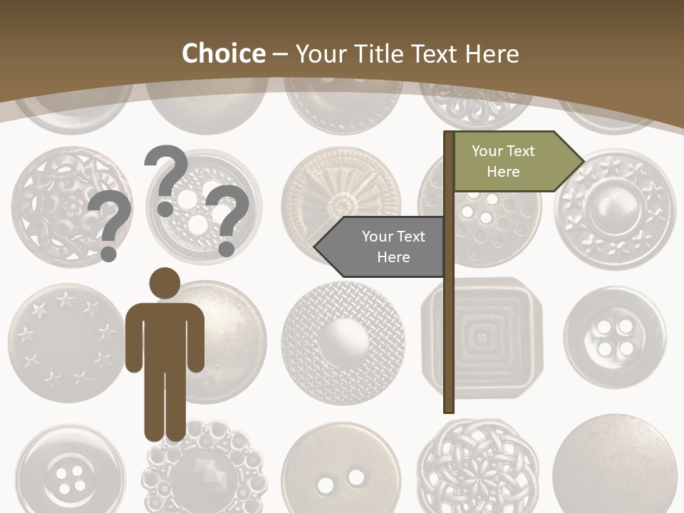 Many Sew Dressmaking PowerPoint Template