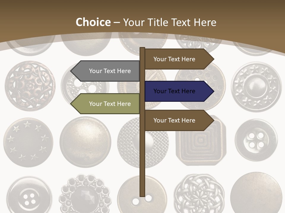 Many Sew Dressmaking PowerPoint Template