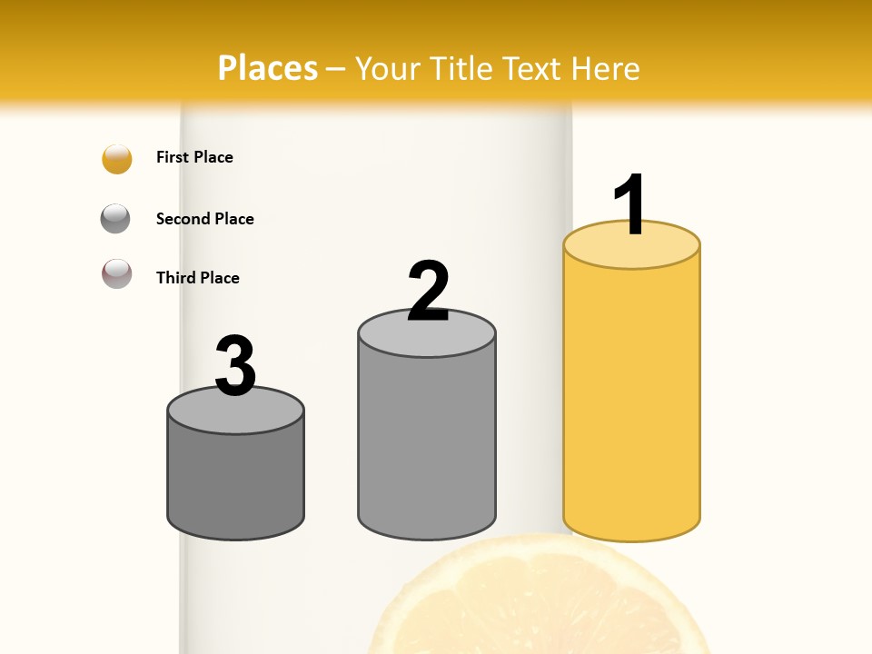 Vodka White Background Studio Shot PowerPoint Template