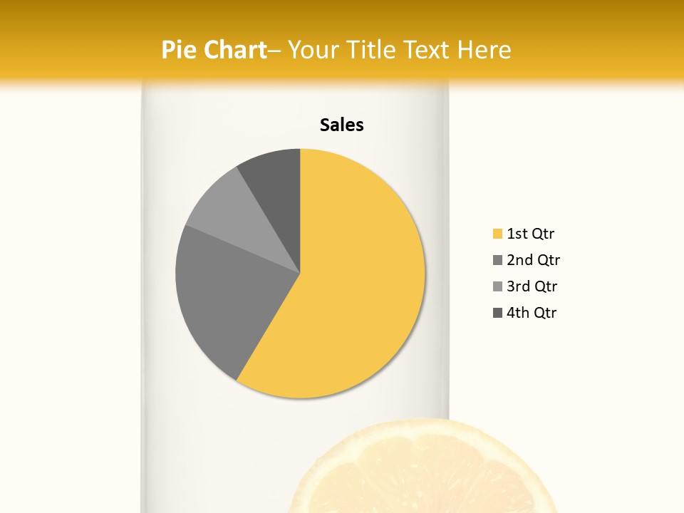 Vodka White Background Studio Shot PowerPoint Template