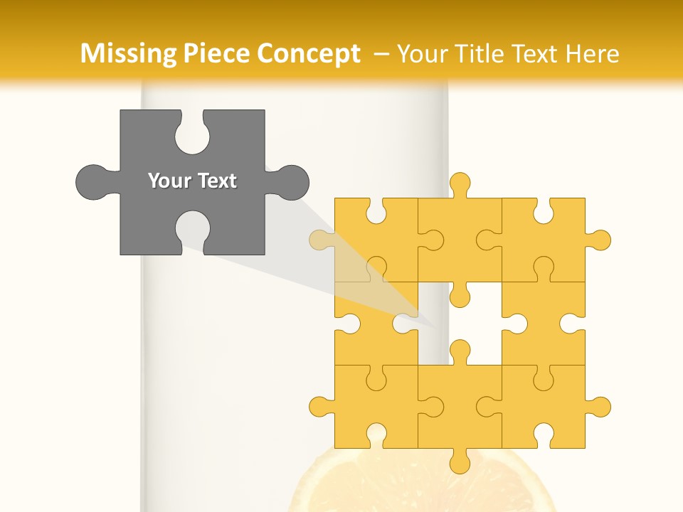 Vodka White Background Studio Shot PowerPoint Template