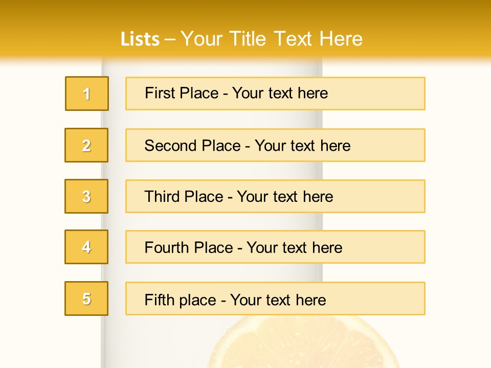 Vodka White Background Studio Shot PowerPoint Template