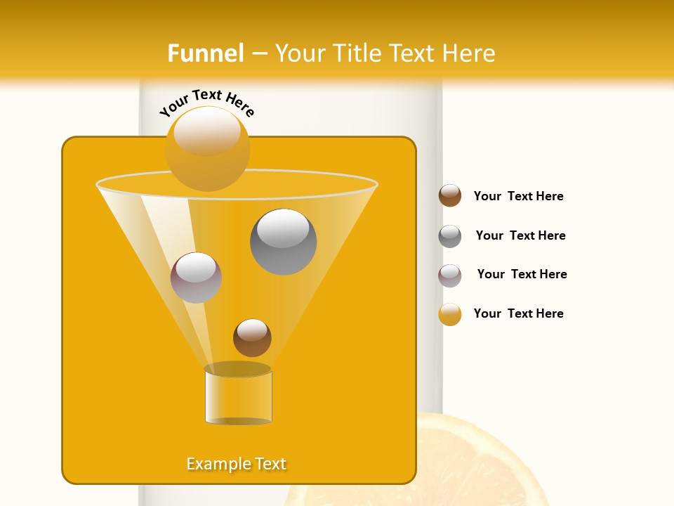 Vodka White Background Studio Shot PowerPoint Template