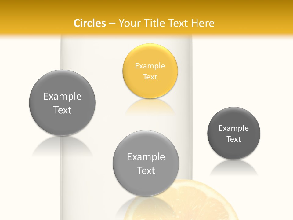 Vodka White Background Studio Shot PowerPoint Template