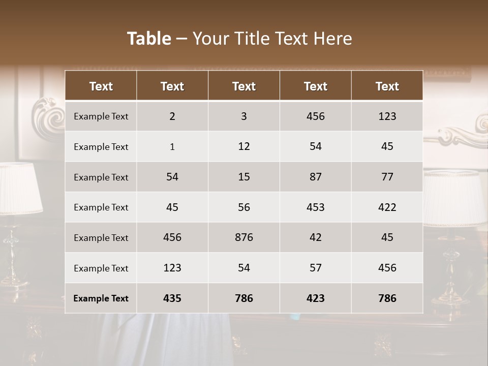 Lady Woman Standing PowerPoint Template