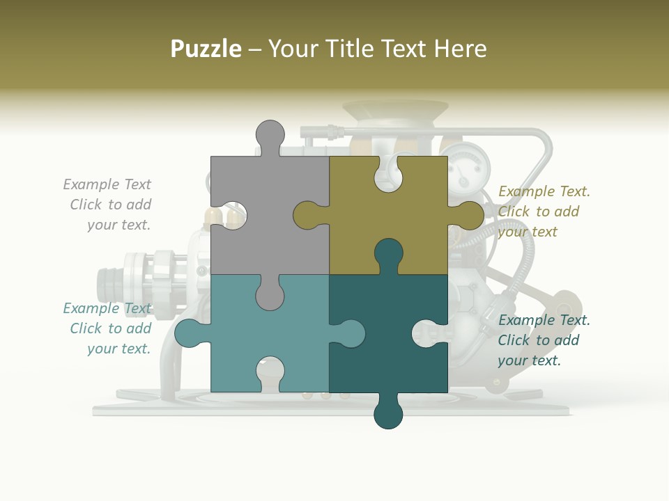 Pattern Steam Generation PowerPoint Template