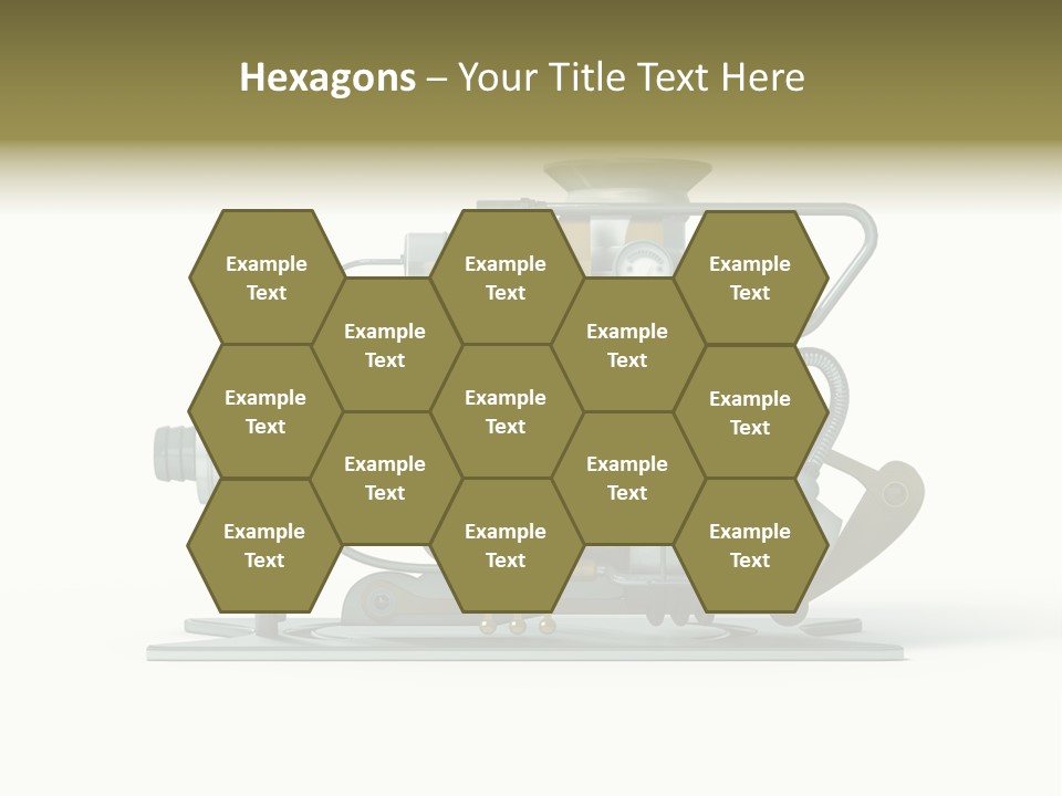 Pattern Steam Generation PowerPoint Template