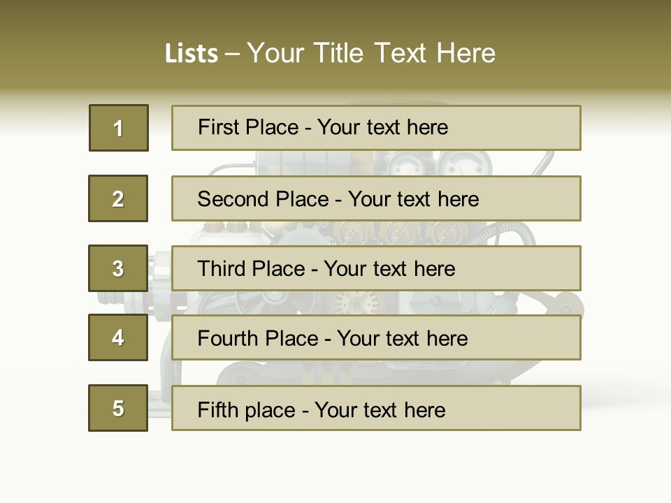 Pattern Steam Generation PowerPoint Template