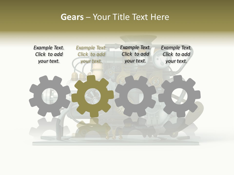 Pattern Steam Generation PowerPoint Template