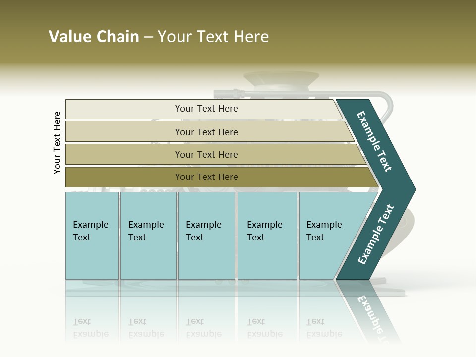Pattern Steam Generation PowerPoint Template