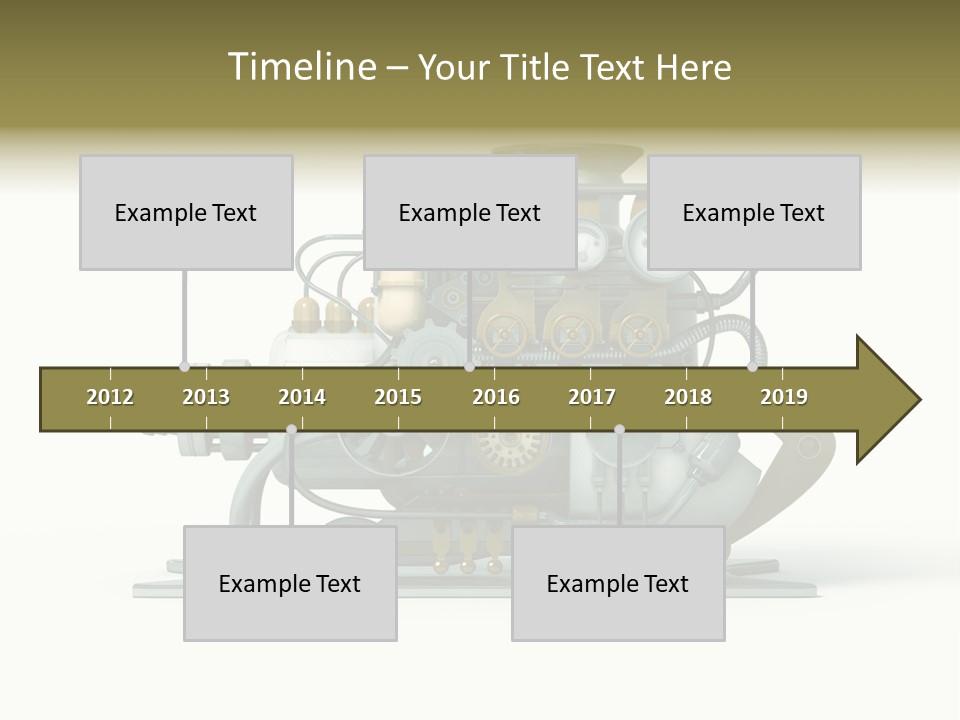 Pattern Steam Generation PowerPoint Template