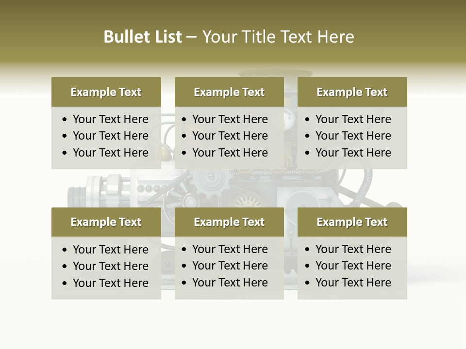 Pattern Steam Generation PowerPoint Template