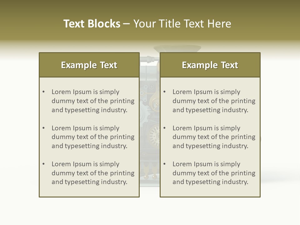 Pattern Steam Generation PowerPoint Template