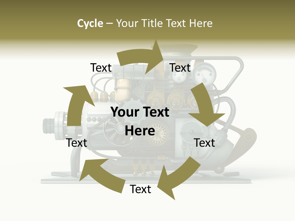 Pattern Steam Generation PowerPoint Template