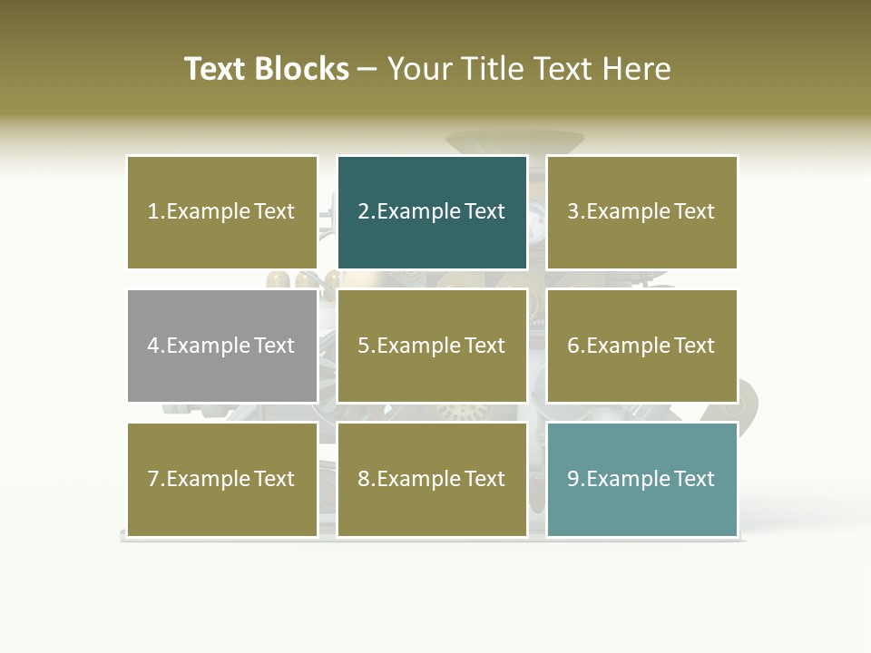 Pattern Steam Generation PowerPoint Template
