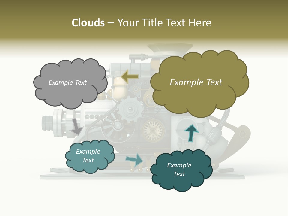 Pattern Steam Generation PowerPoint Template