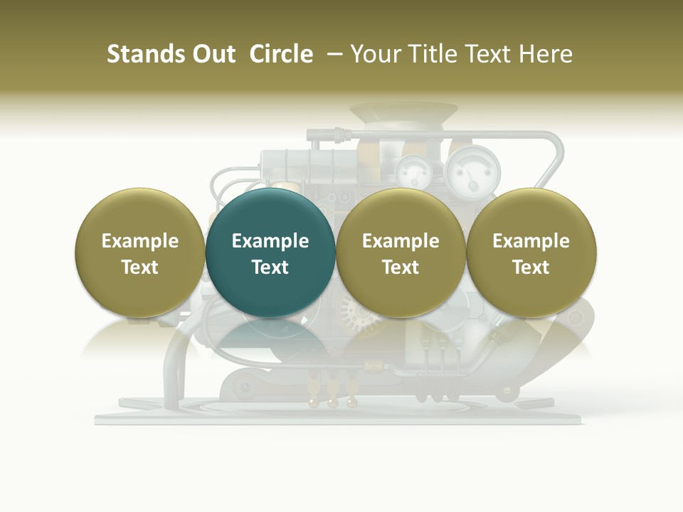 Pattern Steam Generation PowerPoint Template