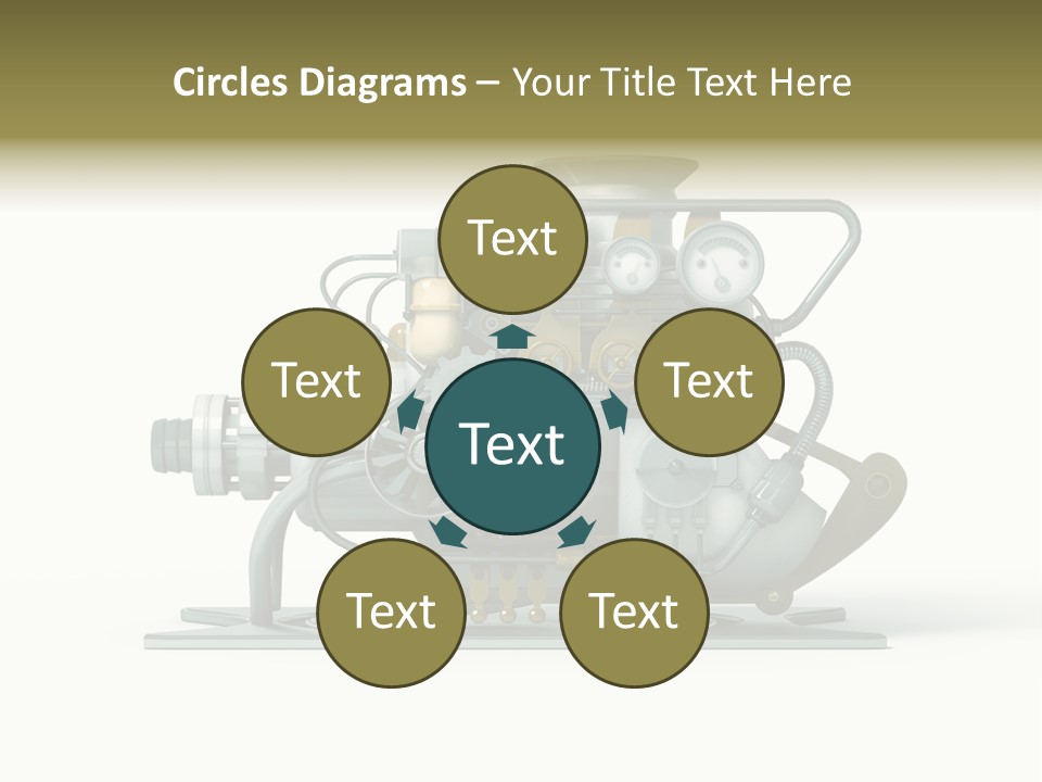 Pattern Steam Generation PowerPoint Template