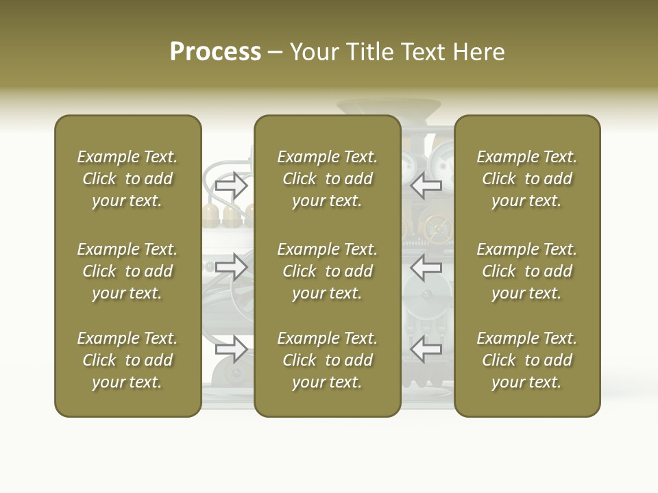Pattern Steam Generation PowerPoint Template