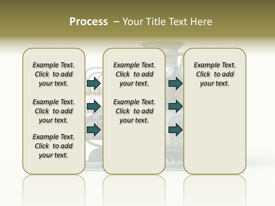 Pattern Steam Generation PowerPoint Template