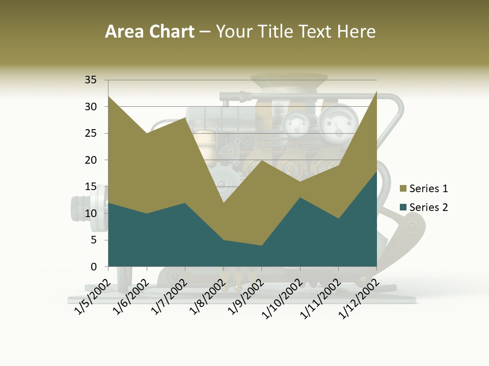 Pattern Steam Generation PowerPoint Template