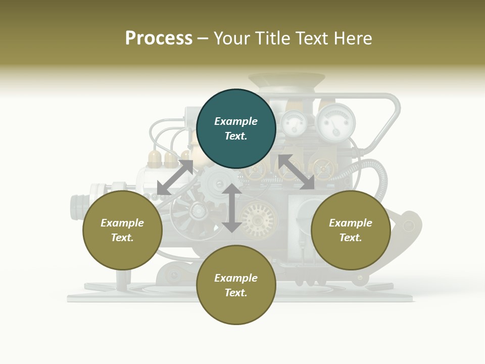Pattern Steam Generation PowerPoint Template