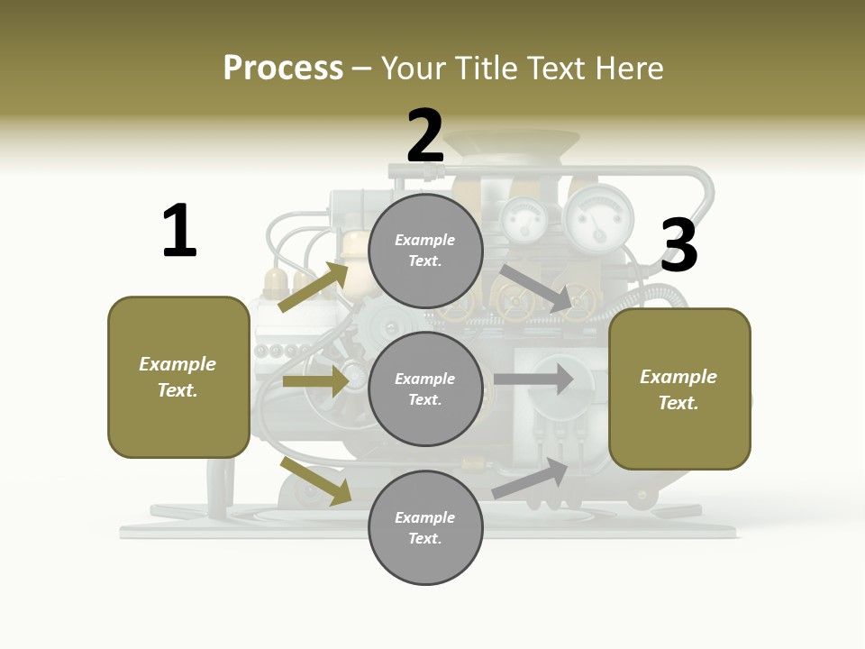 Pattern Steam Generation PowerPoint Template