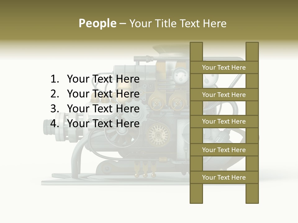 Pattern Steam Generation PowerPoint Template