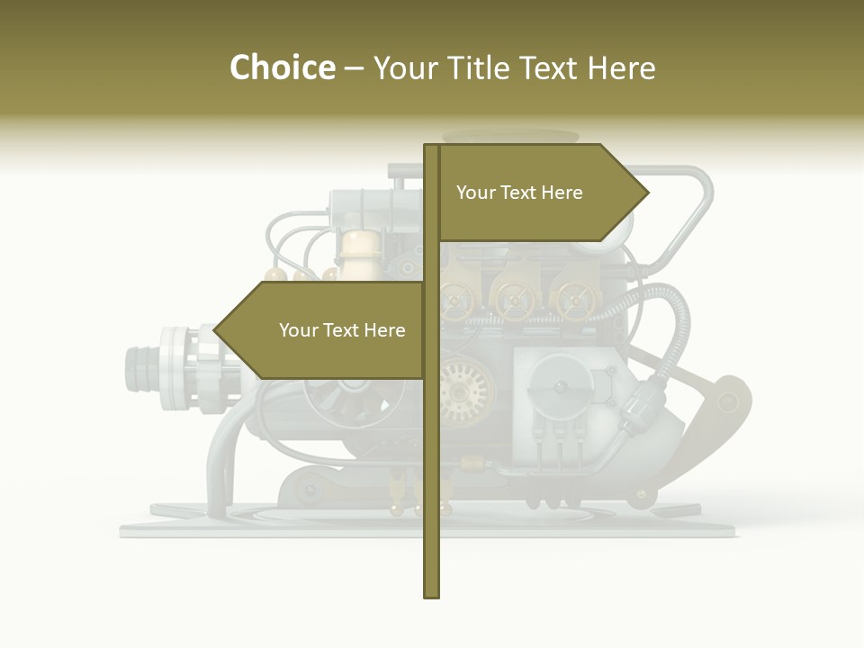 Pattern Steam Generation PowerPoint Template