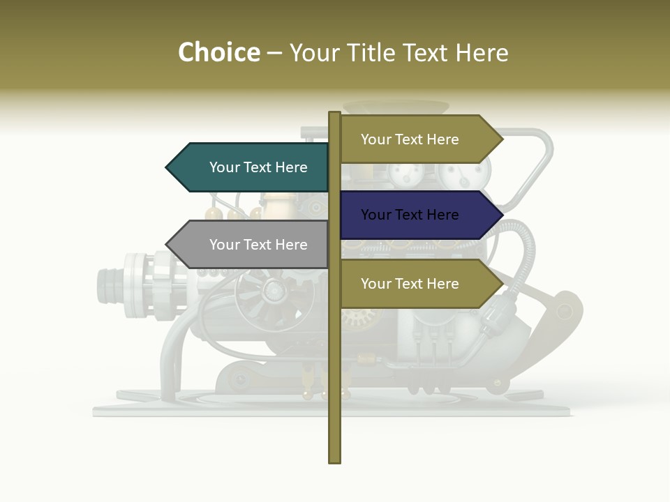 Pattern Steam Generation PowerPoint Template
