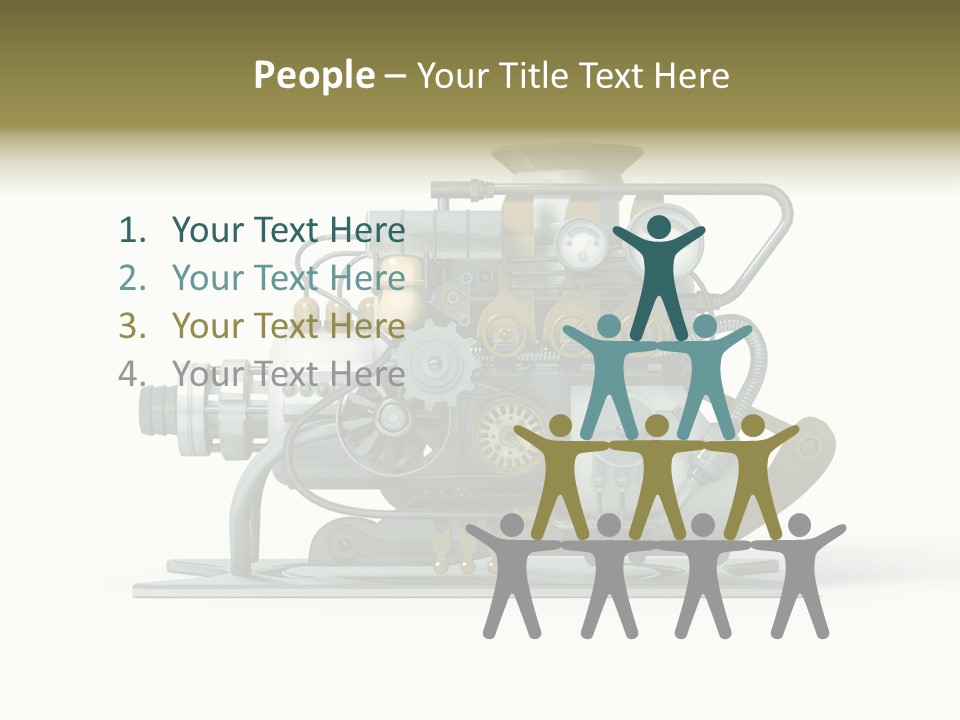 Pattern Steam Generation PowerPoint Template