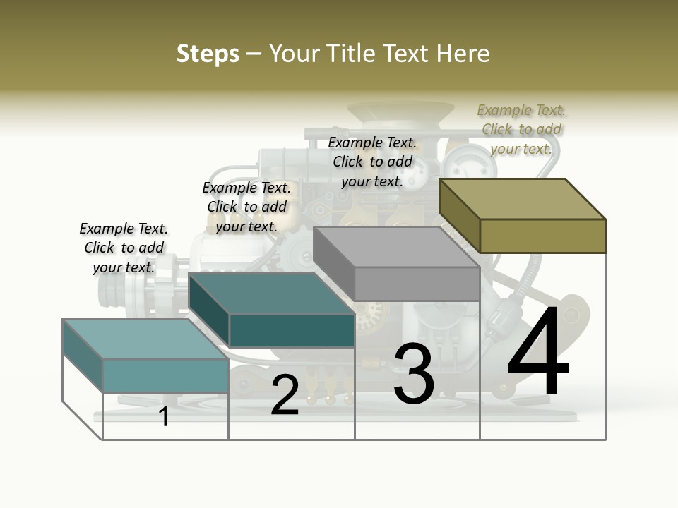 Pattern Steam Generation PowerPoint Template