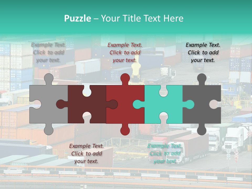 Depository Car Business PowerPoint Template